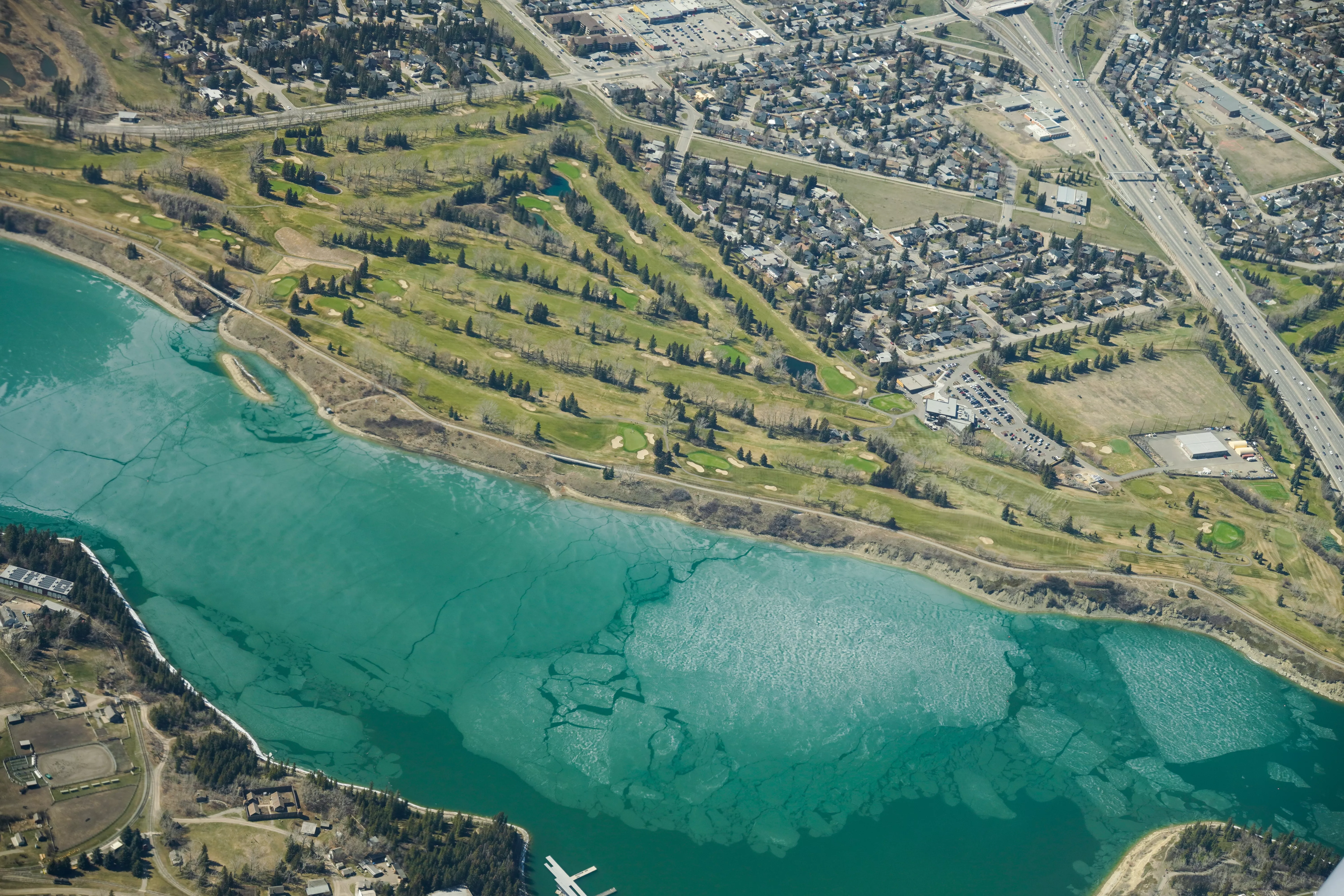 Calgary from above