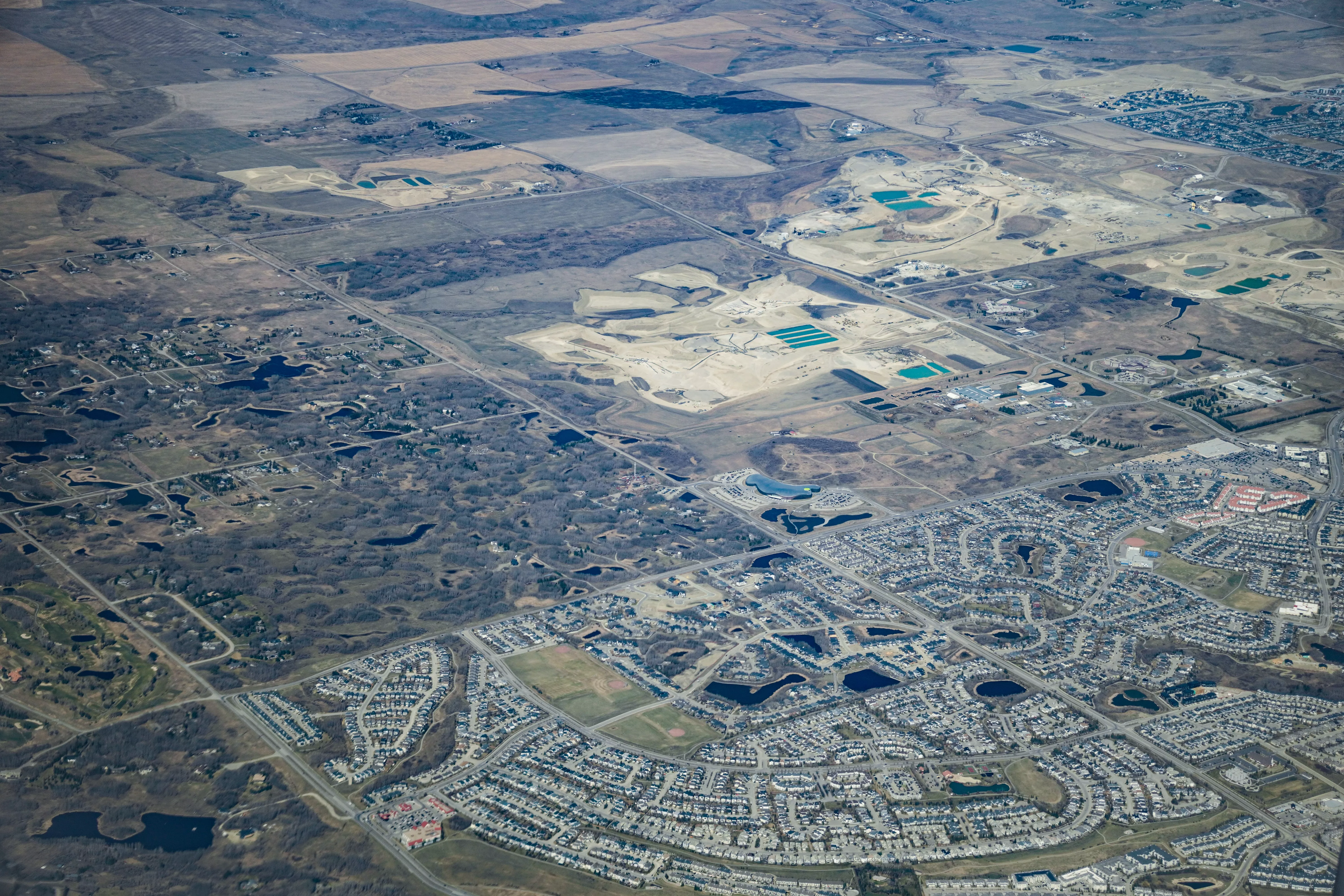 Calgary from above