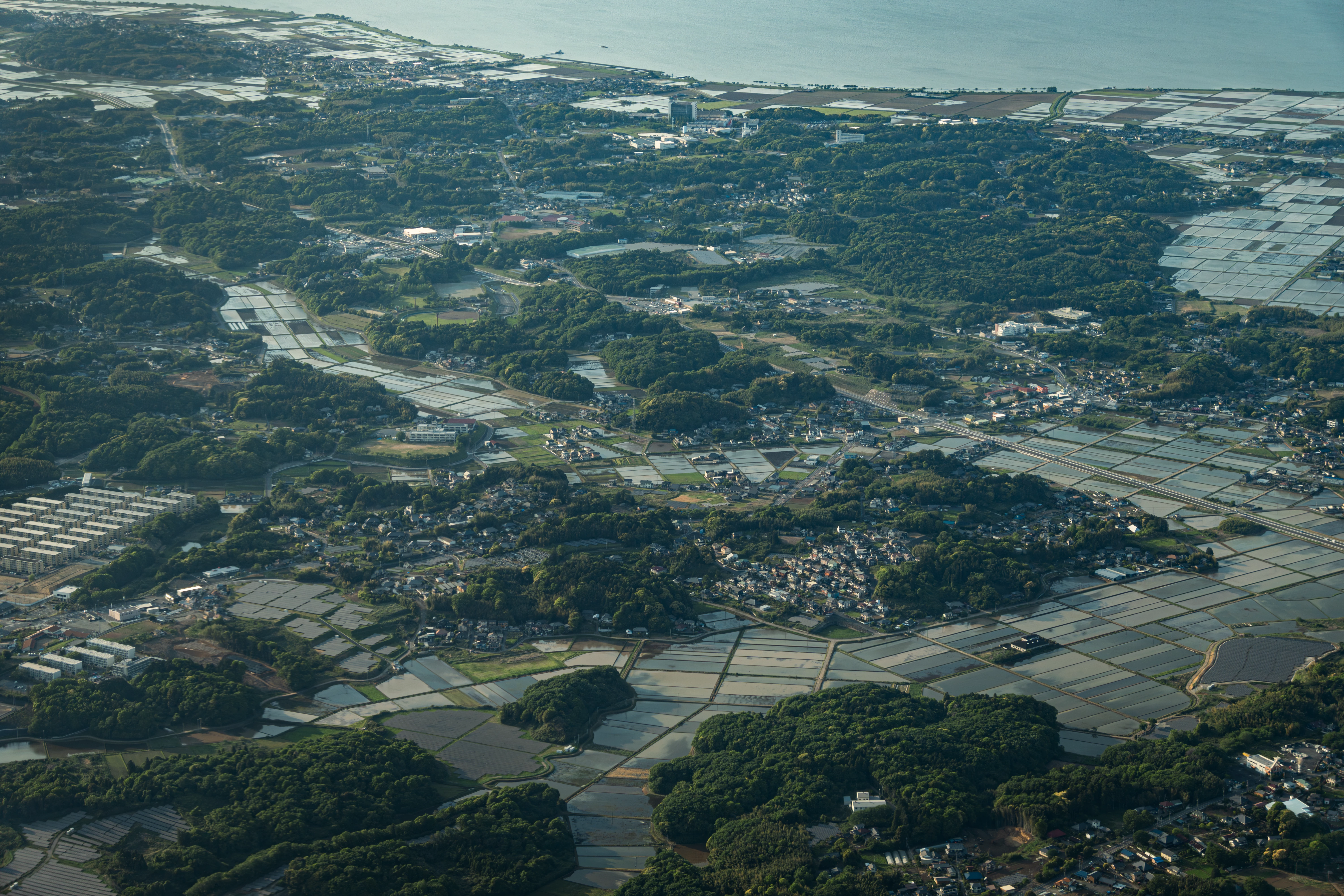 Chiba from above