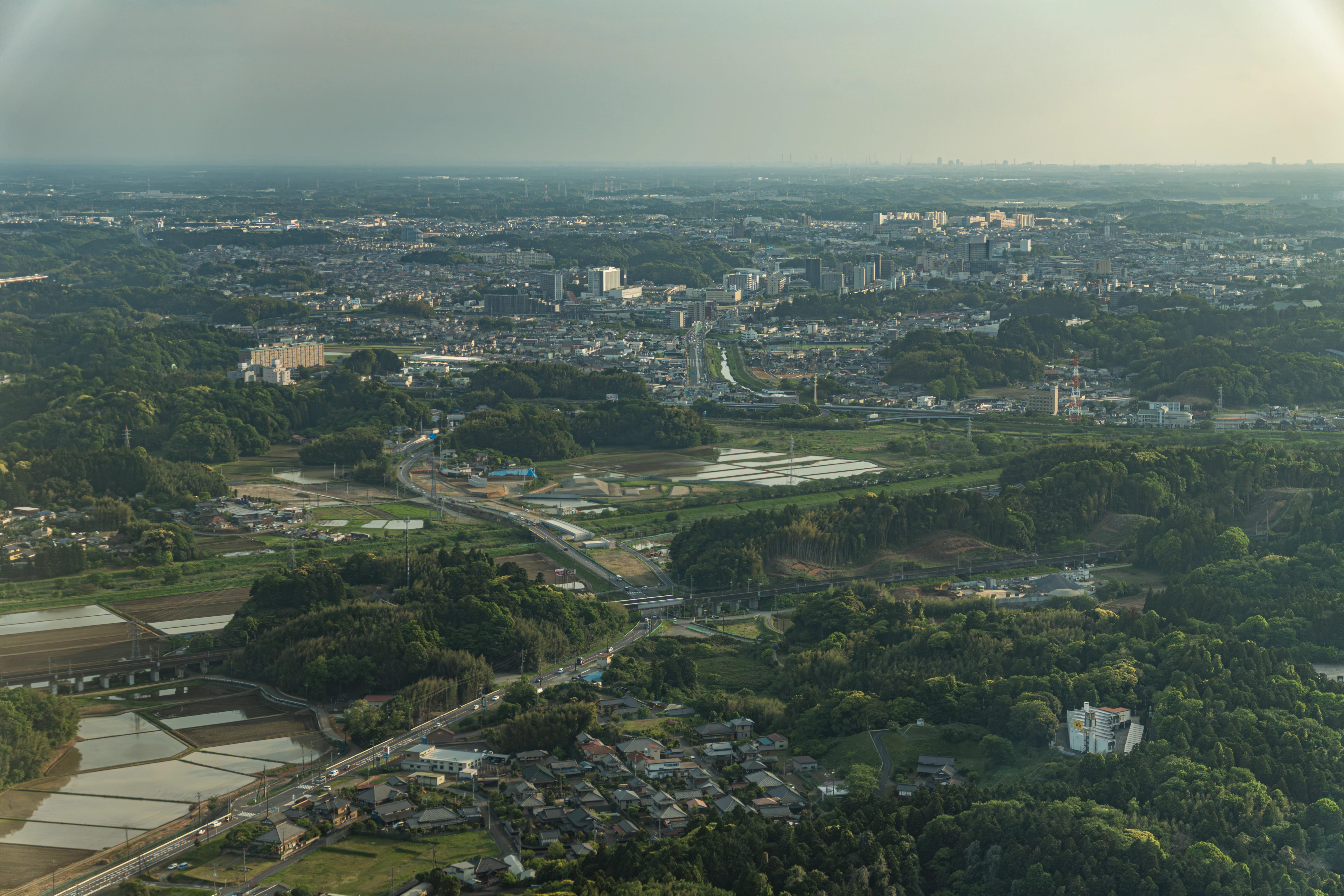 Chiba from above