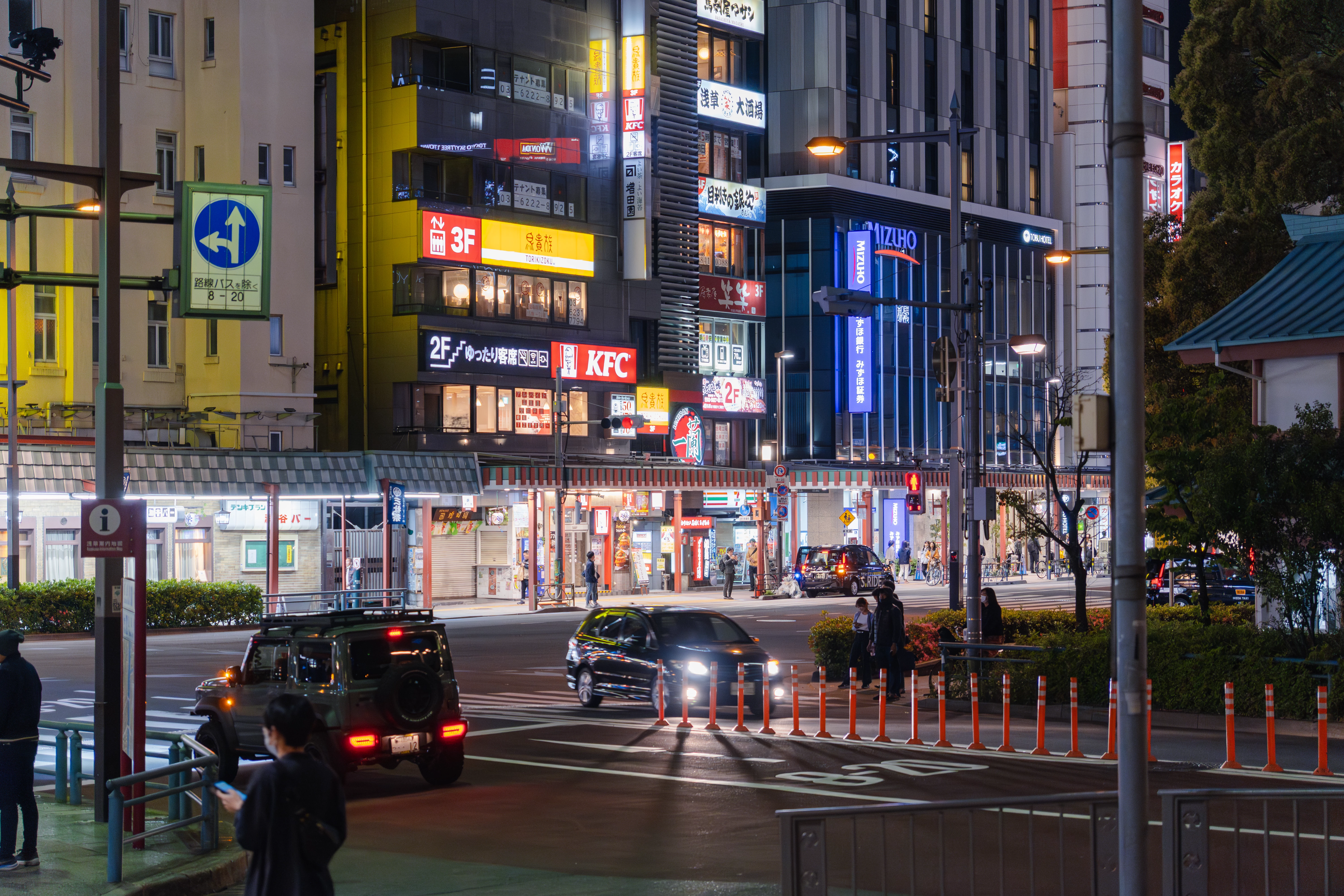 Tokyo Asakusa street view