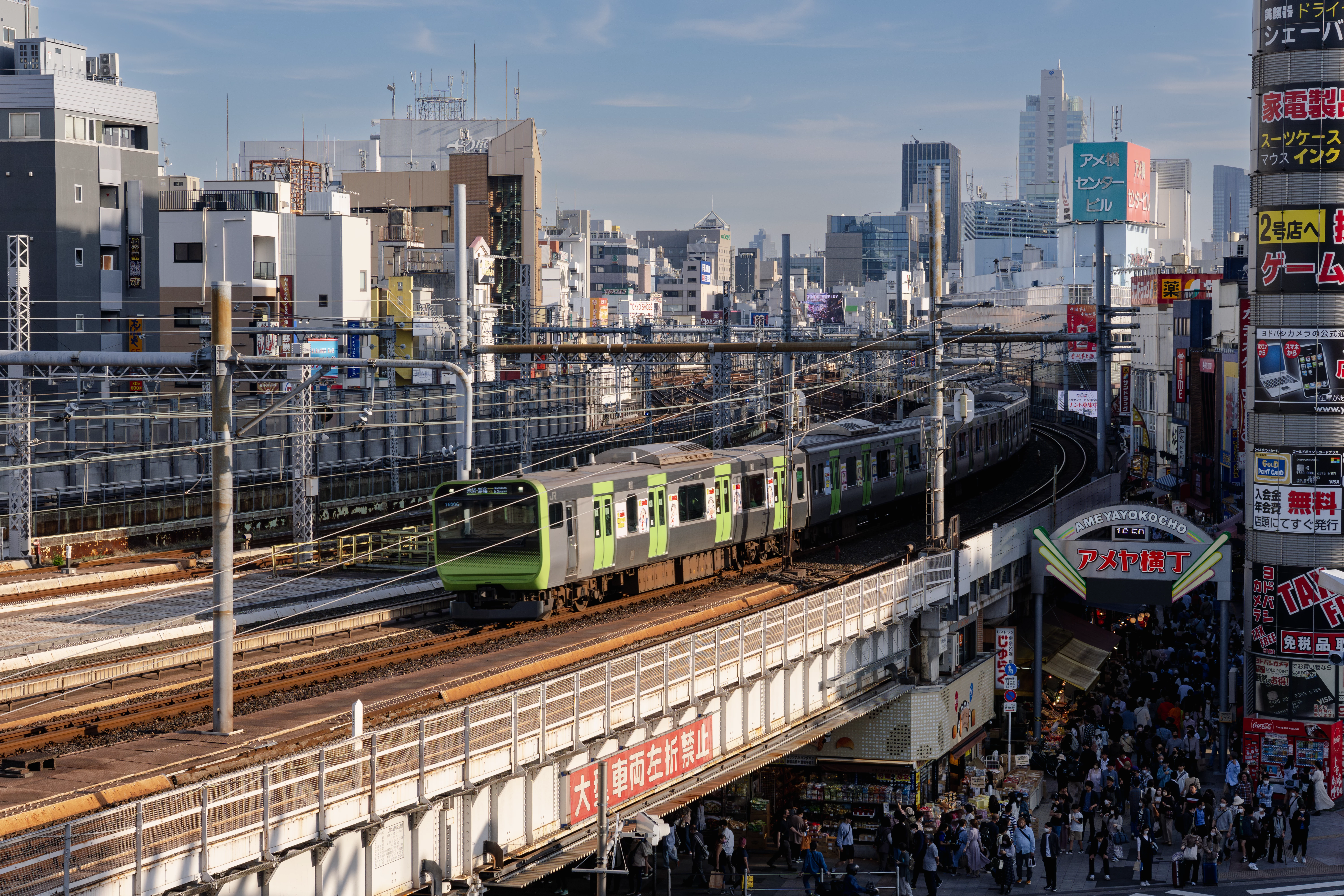 Yamanote Line E235 from Ueno Park