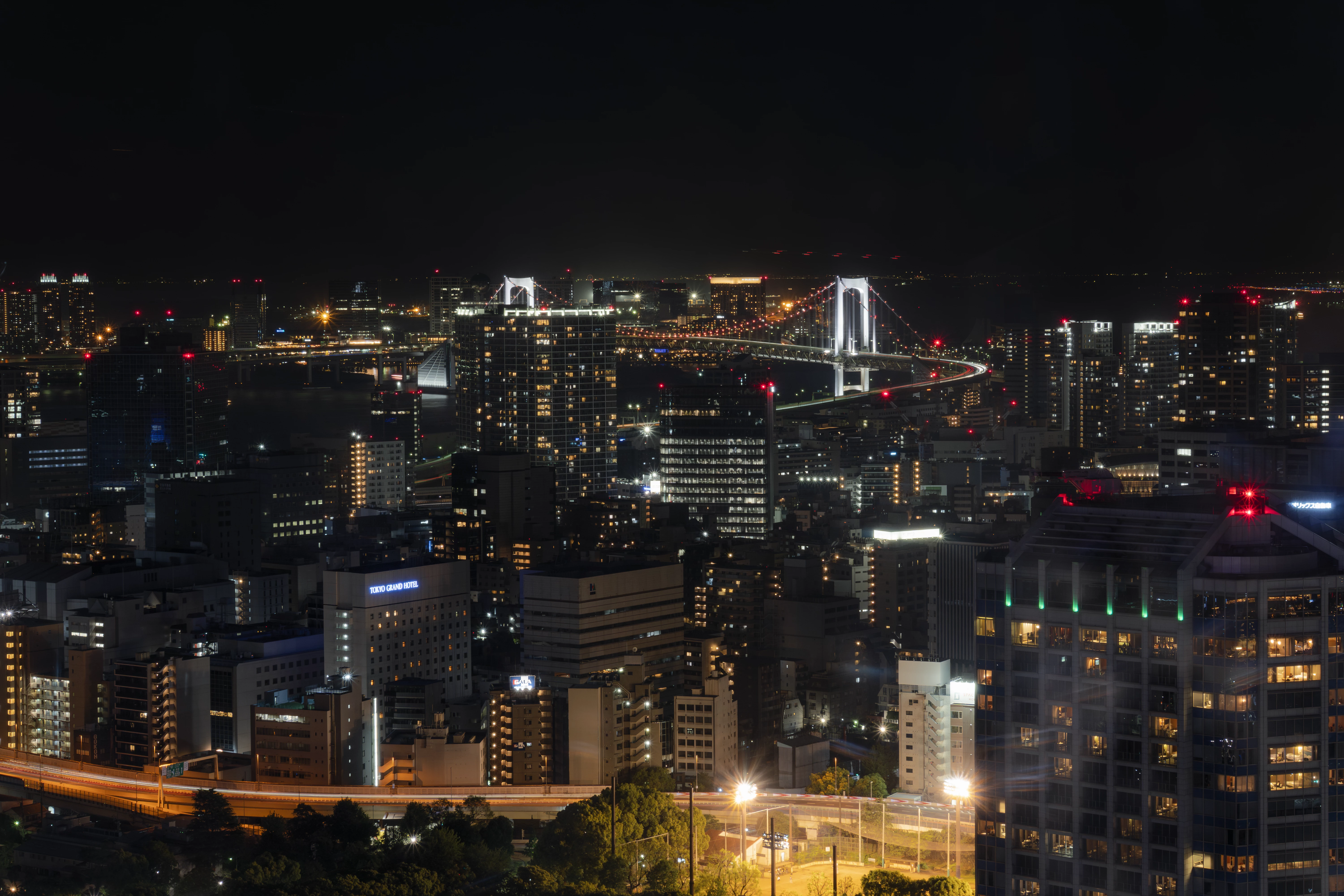 View of Tokyo in Tokyo Tower