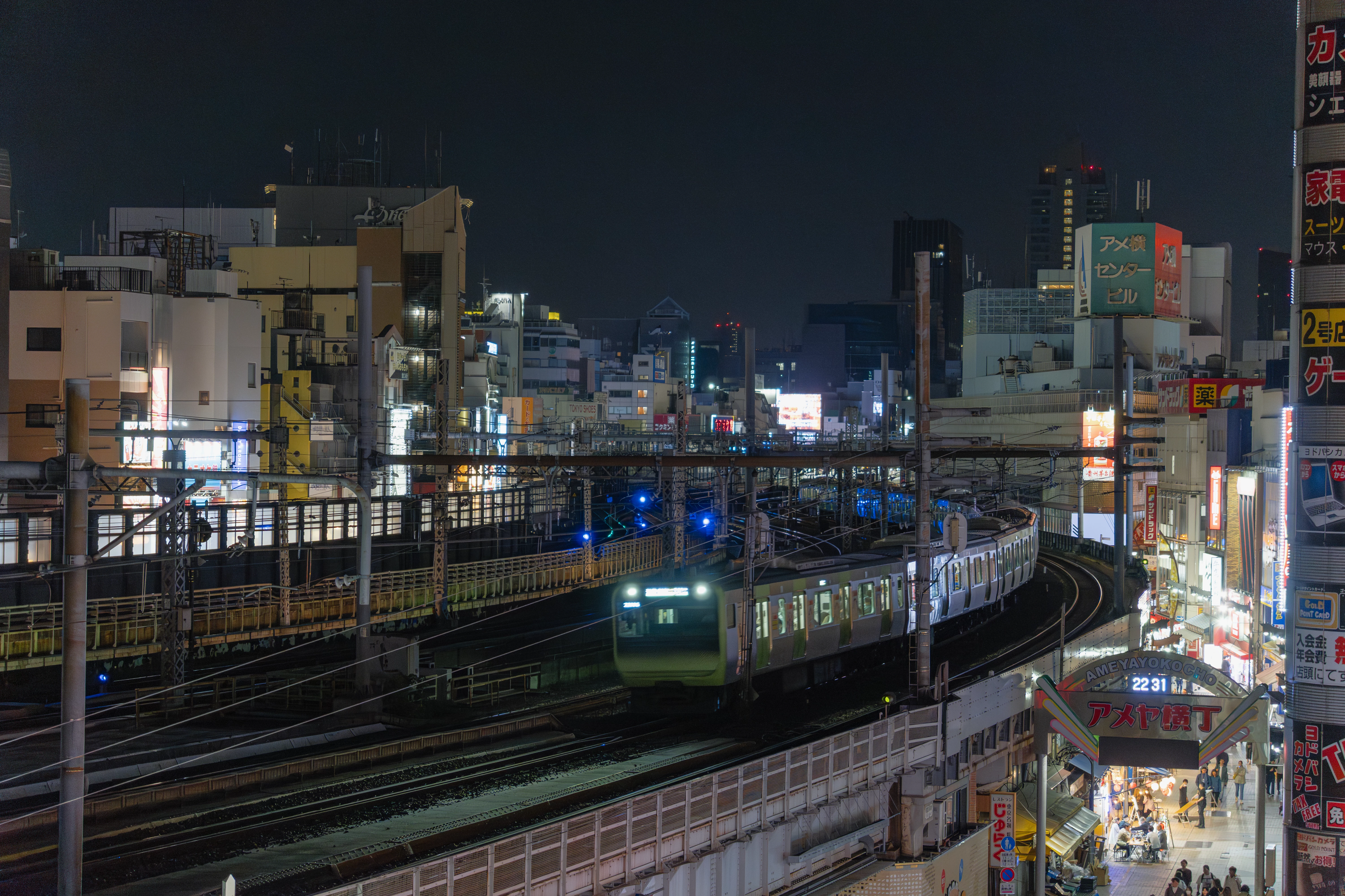 Yamanote Line E235 from Ueno Park