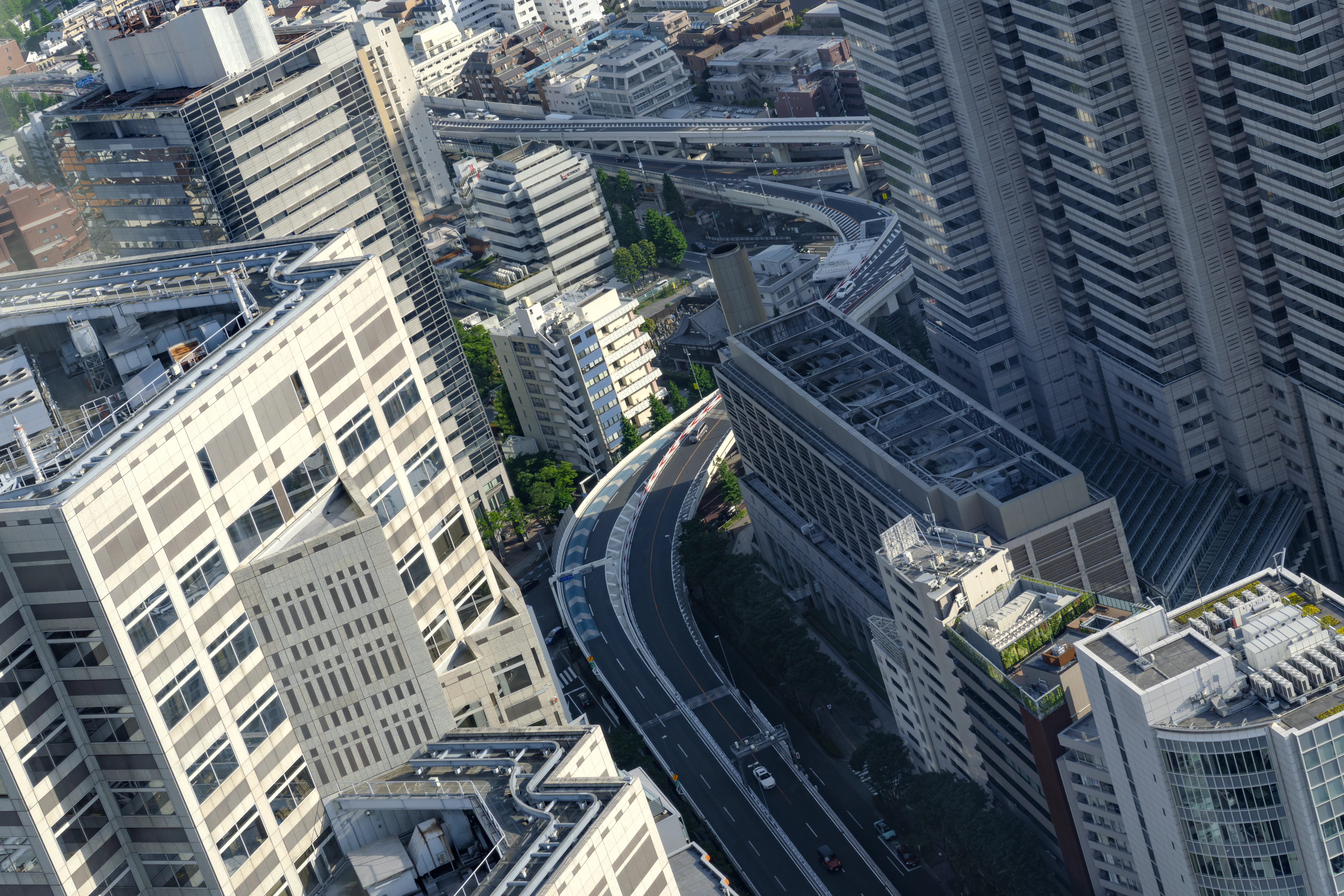 View of Tokyo in Tokyo Metropolitan Government Building