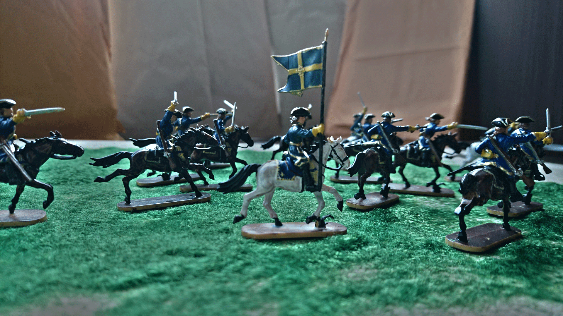 ZVEZDA 8057 Swedish dragoon miniature