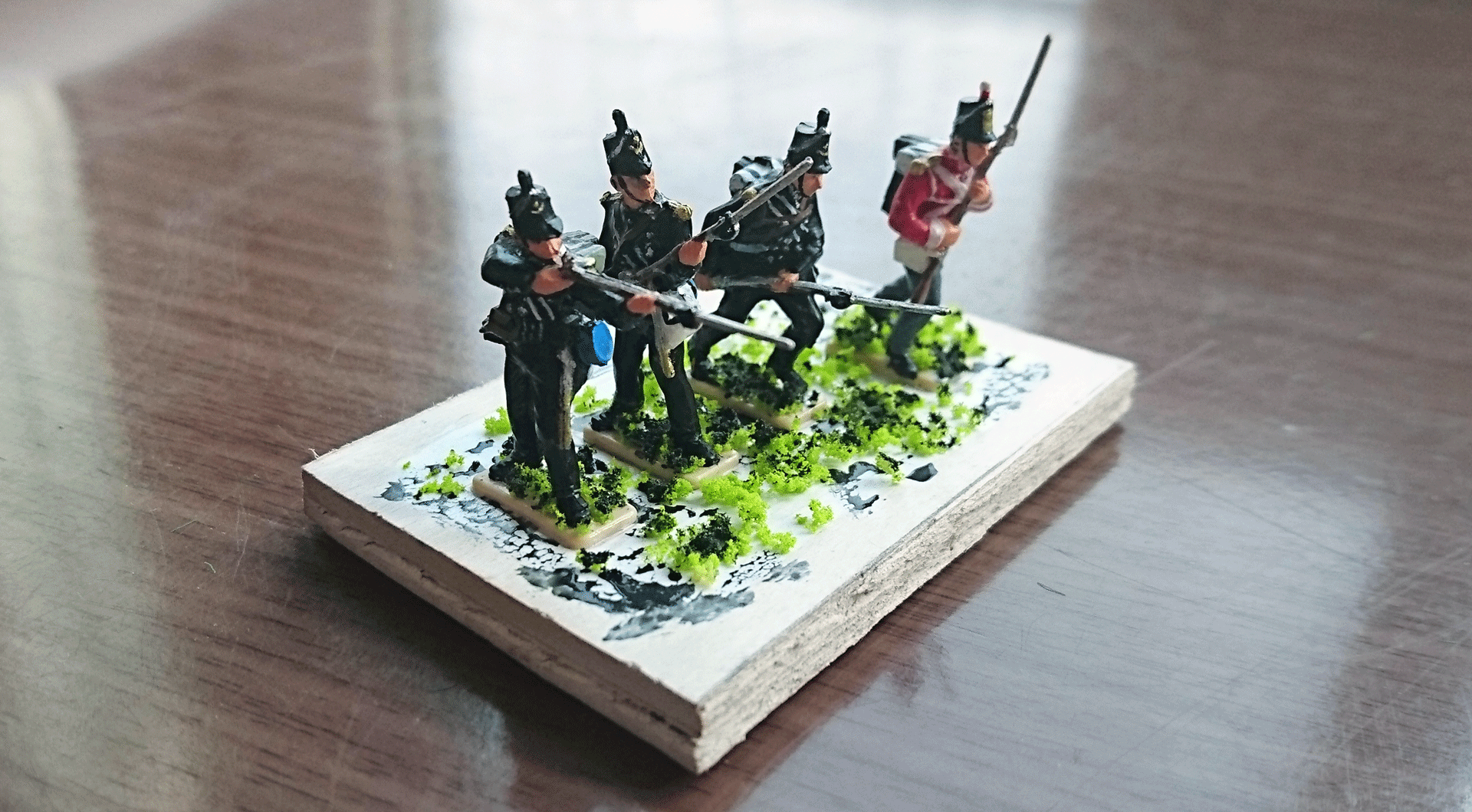 Italeri 6083 British infantry miniatures