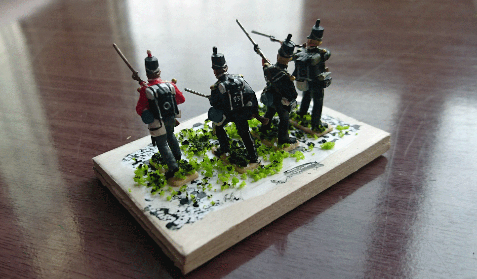 Italeri 6083 British infantry miniatures